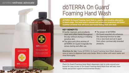 Doterra on guard habzó kézmosó leírás